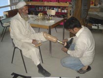 Orthop�dietechnik f�r Afghanistan